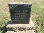 BOOY Louis 1953-1954