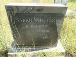 WHEELER Sarah 1946-1946