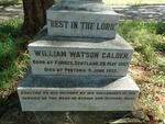CALDER William Watson 1867-1915