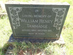 TAMMADGE William Henry 1883-1951
