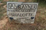 RAYNER Shalotte, van 1919-2003