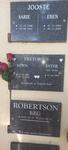 JOOSTE Eben 1944-2008 & Sarie 1948-2002 :: ROBERTON Reg 1932-2011