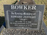 BOWKER Edward Jeffery 1945-2009