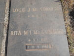 MCCORMICK Louis J. 1935- & Rita M.I. 1937-1980