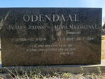 ODENDAAL Jacobus Johannes 1904-1974 & Maria Magdalena L. PRINSLOO 1903-1984