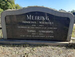 MEIRING Arnoldus Mauritius 1906-1984 & Sophia Gerhardina KLOPPERS 1905-2003