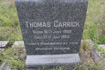 CARRICK Thomas 1895-1953