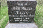 TITLEY John Miller -1910