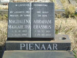 PIENAAR Abraham Erasmus 1921-2004 & Magdalena Margaretha 1907-2002