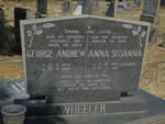 WHEELER George Andrew 1923-1994 & Anna Susanna JACOBS 1923-2011