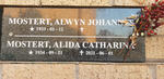 MOSTERT Alwyn Johannes 1933- & Alida Catharine 1934-2021