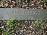 HUGO Alida E. -1916