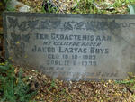 BUYS Jacob Lazyas 1882-1939