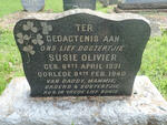 OLIVIER Susie 1931-1940