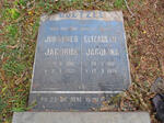 COETZEE Johannes Jacobus 1881-1924 & Elizabeth Jacomina 1881-1976