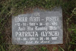FOSTER Edgar, BYATI 1903-1970 Patricia LYNCH 1911-1997