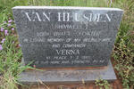 HEUSDEN Verna, van formerly SHIMWELL nee BYATT-FOSTER -1993