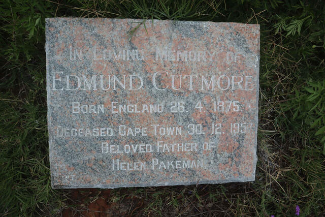 CUTMORE Edmund 1875-1957