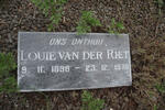RIET Louie, van der 1898-1978