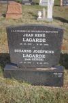 LAGARDE Jean René 1922-2000 & Suzanne Joséphine GENER 1921-1977