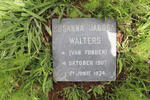 WALTERS Susanna Jacoba nee VAN TONDER 1907-1974