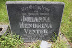 VENTER Johanna Hendrina nee ERASMUS 1893-1964