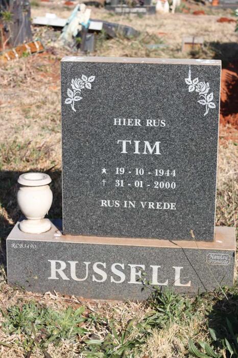 RUSSELL Tim 1944-2000