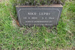 LEPRI Niko 1893-1966