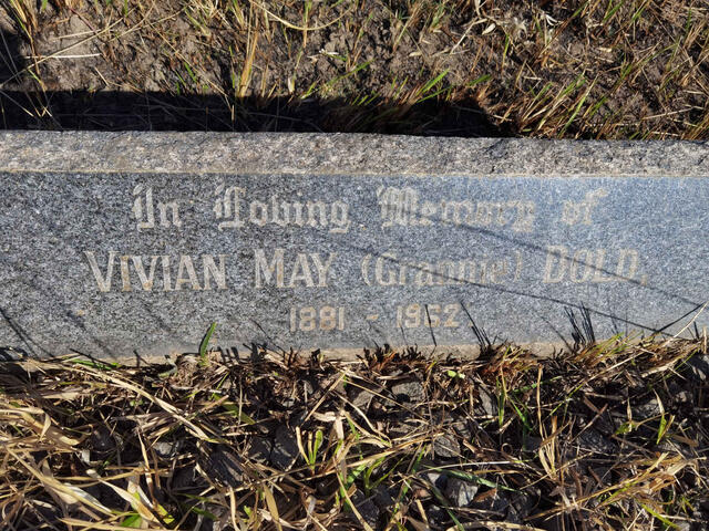 DOLD Vivian May 1881-1962