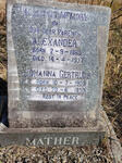 MATHER Alexander 1880-1937 & Johanna Gertrude 1908-1959