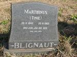 BLIGNAUT Marthinus 1943-1965