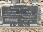COLLINS Jacob Jacobus 1901-1961 & Freda Ann Helena Francis GRANT formerly COLLINS 1908-1989