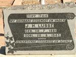 LUBBE J.H. 1881-1945