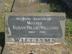 WILLIAMS Susan 1883-1962