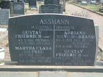 ASSMANN Gustav Friedrich 1871-1959 & Adriana VAN DEN BRAND 1873-1945