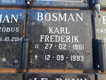 BOSMAN Karl Frederik 1961-1993
