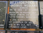 BEZUIDENHOUT Jacobus Nicolaas 1965-2003