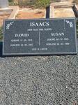 ISAACS Dawid 1919-2003 & Susan 1925-1999