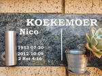 KOEKEMOER Nico 1953-2012