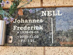 NELL Johannes Frederick 1929-2010