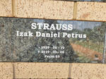 STRAUSS Izak Daniel Petrus 1929-2019