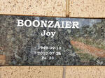 BOONZAIER Joy 1949-2012
