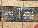 NEL Louis Edwin 1946-2018 & Aletta Johanna 1944-2020