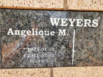 WEYERS Angelique M. 1975-2011
