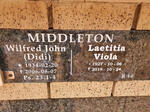 MIDDLETON Wilfred John 1934-2006 & Laetitia Viola 1927-2019