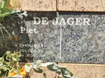 JAGER Piet, de 1945-2011