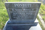 PONYOTI Nonyikiza Mavis 1937-2020