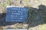 WAKEFORD Raymond R. 1924-1995