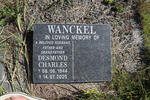 WANCKEL Desmond Charles 1944-2020
