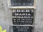EBERT Maria Susanna 1927-2019